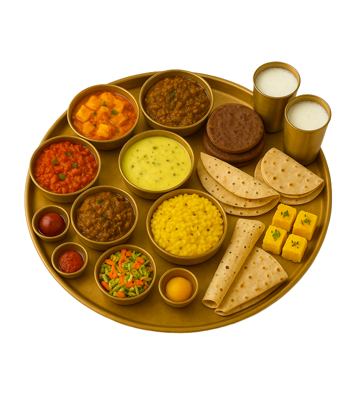 Kathiyawadi Thali To Go Kathiyawadi Thali To Go - Image 1