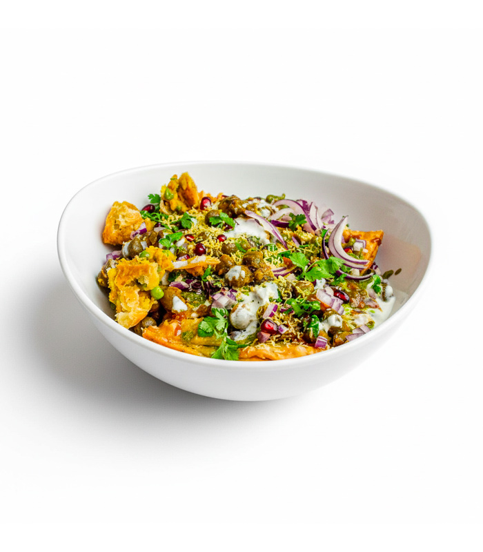 Samosa-Chaat Samosa Chat - Image 1